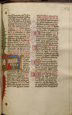 Leaf from Breviary