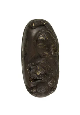 Kashira with a Tiger