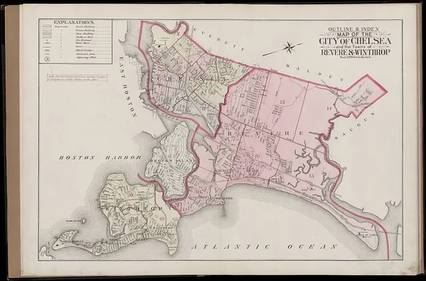 Atlas of the city of Chelsea and the towns of Revere & Winthrop, Massachusetts