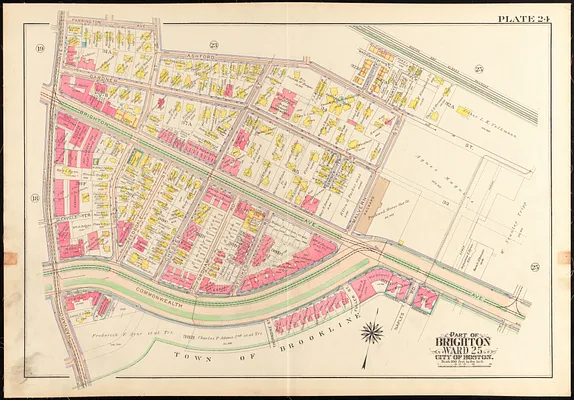 Atlas of the city of Boston, wards 25 & 26, Brighton