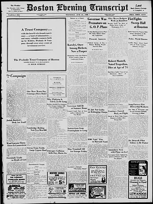 Boston Evening Transcript
