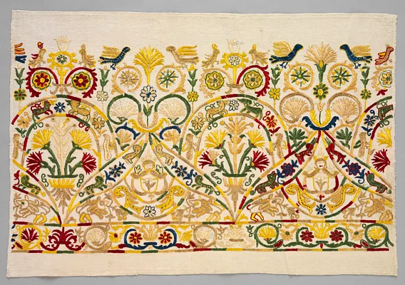 Fragment of a Skirt Border