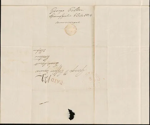 George Colton to George Coffin, 8 October 1834