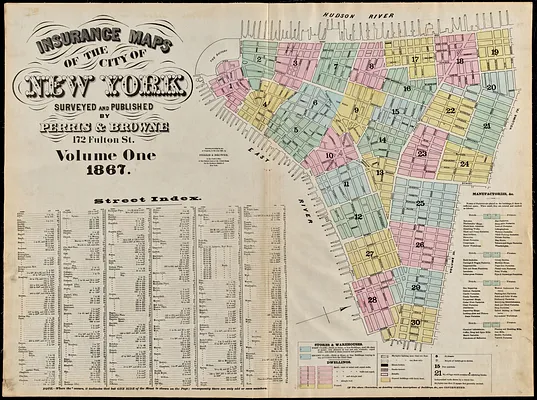 Insurance maps of the city of New York