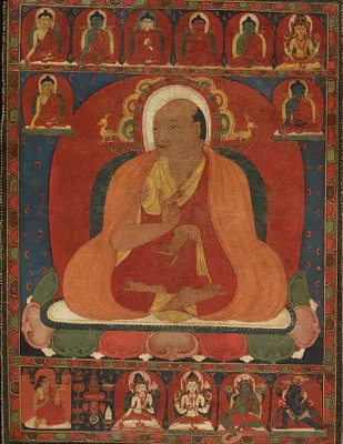 Portrait of a Tibetan Monk