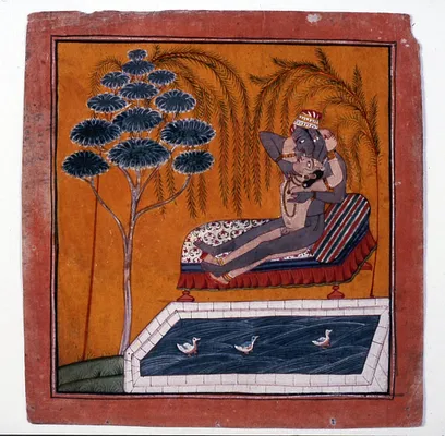 Lovers near a Duck Pond
