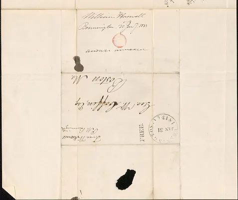 William Haswell to George Coffin, 30 January 1833