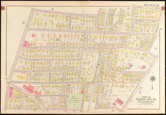 Atlas of the city of Boston, Dorchester