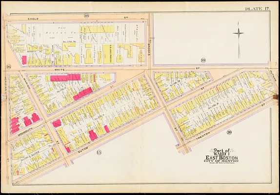 Atlas of the city of Boston : East Boston, Mass.
