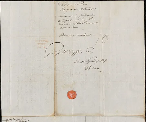 Daniel Rose to George Coffin, 18 February 1833