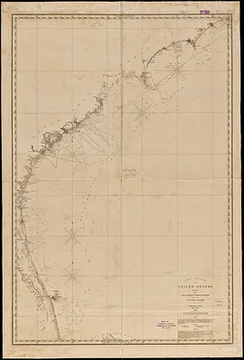 The coast of the United States, sheet no. 2 from Cape Lookout to Cape Carnaveral, from the U.S. coast surveys