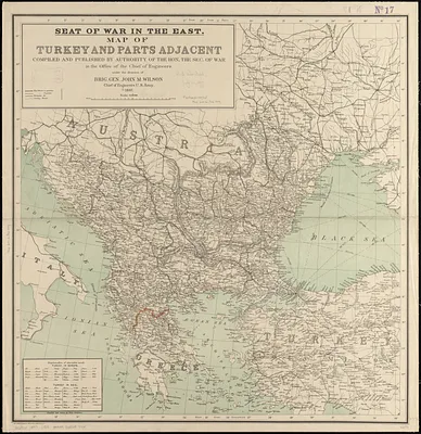 Seat of war in the east