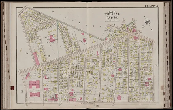 Atlas of the city of Cambridge, Massachusetts