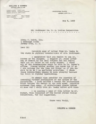 Letters Received to Edwin F. Smith, May 2, 1932