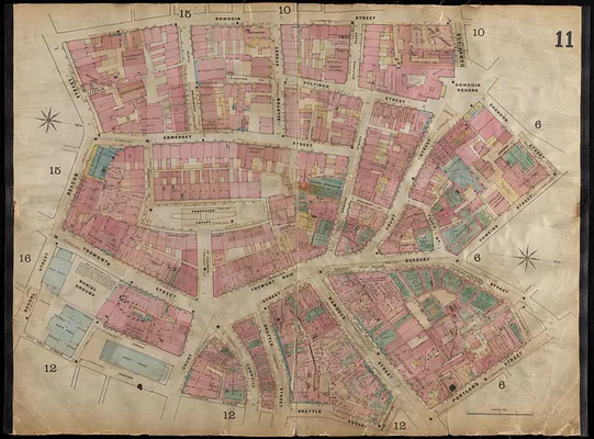 Insurance maps of Boston volume one