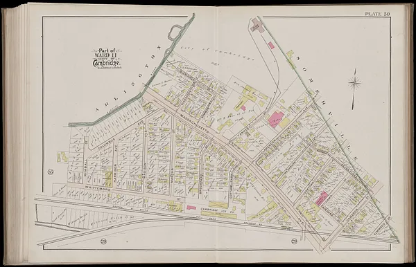 Atlas of the city of Cambridge, Massachusetts