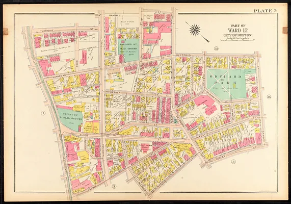 Atlas of the city of Boston, Roxbury