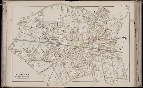 Atlas of the city of Newton, Massachusetts