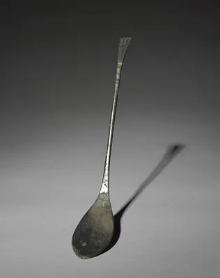 Spoon with Fish-Tail Design