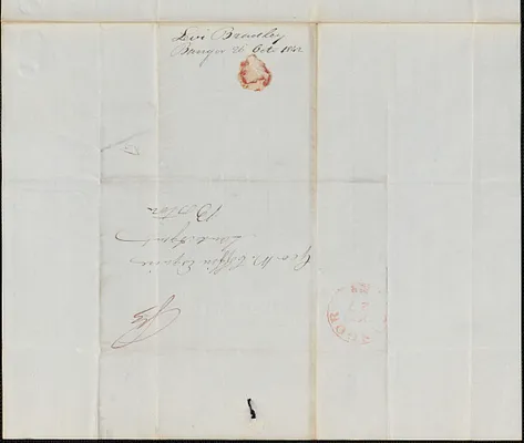 Levi Bradley to George Coffin, 26 October 1842