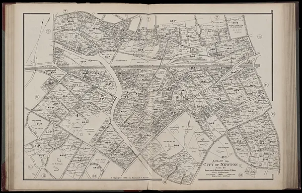 Atlas of the city of Newton, Massachusetts
