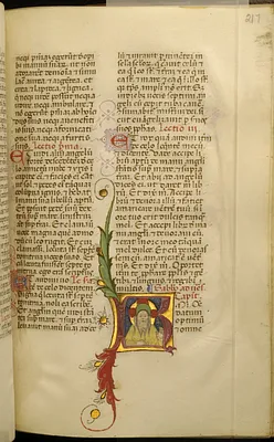 Leaf from Breviary