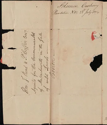 Solomon Cushing to John Read and Peleg Coffin, 28 July 1804
