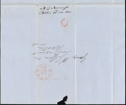N. G. Norcross to George Coffin, 16 December 1850