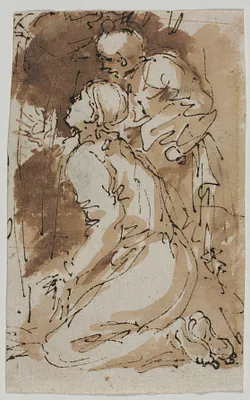 Figure Studies (recto)