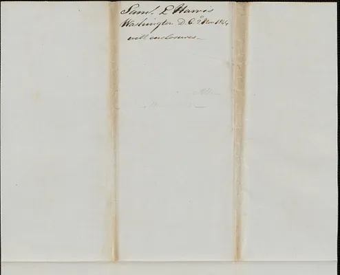 Samuel P. Hanes to George Coffin, 2 November 1844