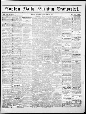 Boston Daily Evening Transcript