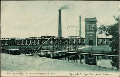 Plymouth Cordage Co., main entrance