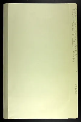 Cash, Mrs. Marie B. (C.M.) nee Marie Bingham Rhodes