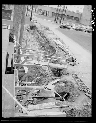 Construction of Natick Soldier Research, Development & Engineering Center progress shot