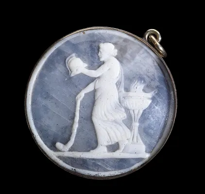 Cameo under Glass