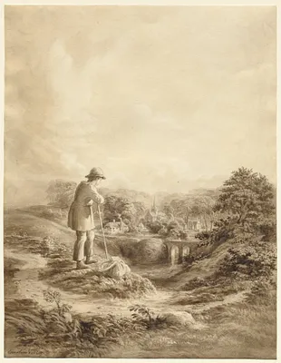 Landscape with Figure in Foreground