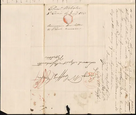 Ebenezer Webster to George Coffin, 10 January 1840