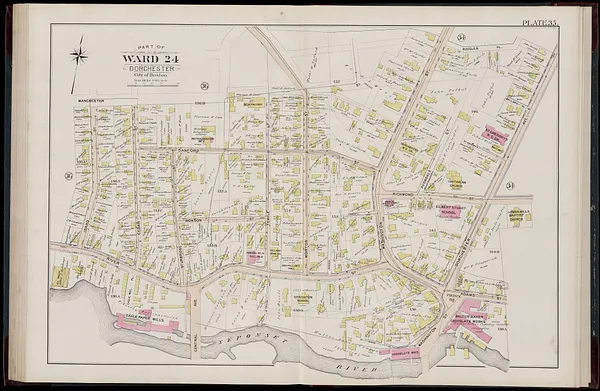 Atlas of the city of Boston, Dorchester, Mass., vol. 5 : from actual surveys and official plans