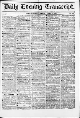 Daily Evening Transcript