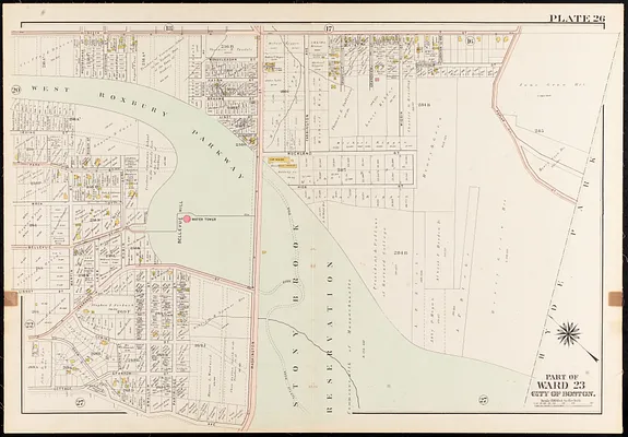Atlas of the city of Boston, West Roxbury