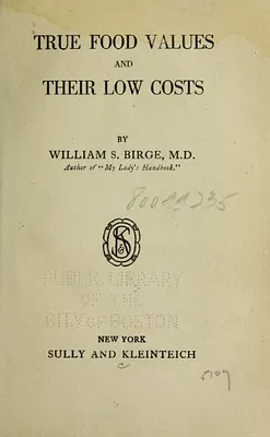 True food values and their low costs