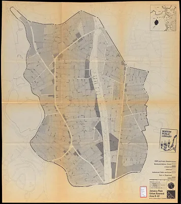 Jamaica Plain urban renewal area r-49