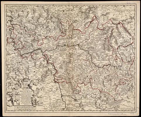 Archiepiscopatus et Electoratus Moguntini et adjacentium regionum, ut Landgraviatuum Hasso Darmstadiensis et Rhenofeldensis, comitatuum Hanoviensis, Verthaemi Erpachii Reineci et Isemburgi et territorii Francofurtensis