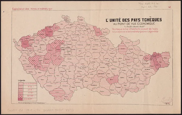 L'unité des pays Tchèques au point de vue économique