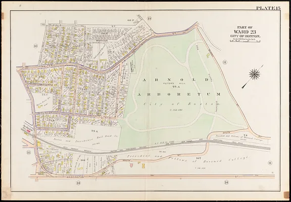 Atlas of the city of Boston, West Roxbury