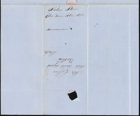 Silas Stow to George Coffin, 11 November 1850