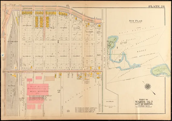 Atlas of the city of Boston, Charlestown and East Boston
