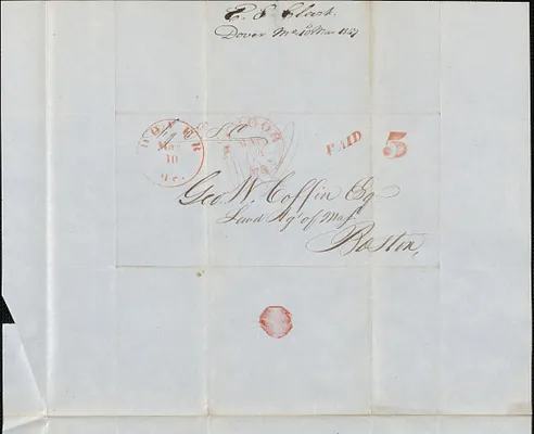 E. S. Clark to George Coffin, 11 March 1847