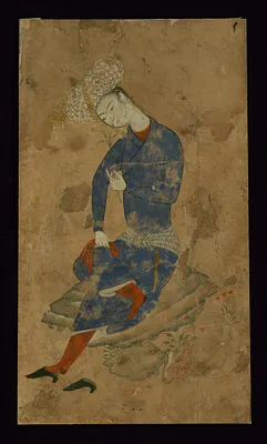 Young Man with a Flower