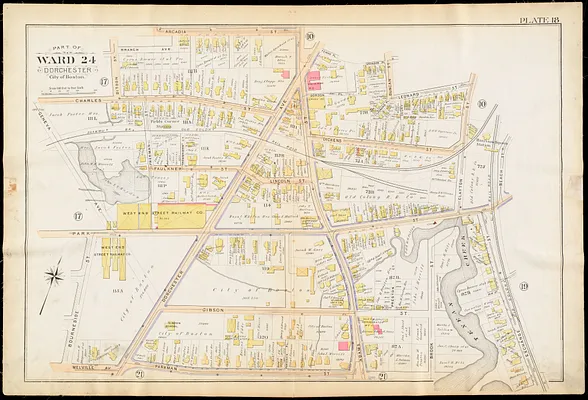 Atlas of the city of Boston : Dorchester, Mass.
